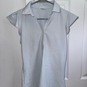 Women's Light Blue Golf Shirt